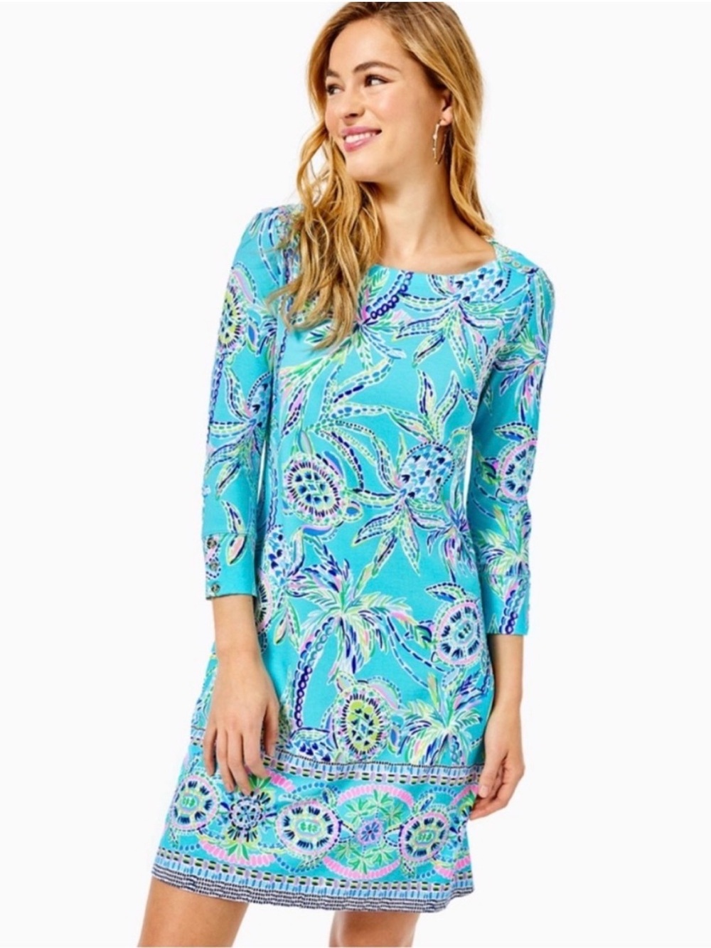 Lilly Pulitzer Sophie UPF 50 Dress in Turtle Season